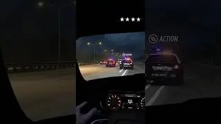 They Almost Caught Us! #police #chase #carshows