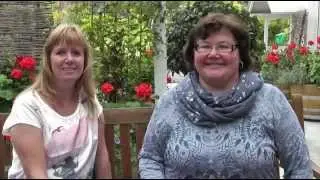 Petra van Huizen besucht Stephan und Christiane Kohl in Neumagen-Dhron