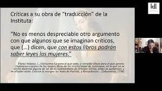 Laura Beck Varela: “Sabidoras del texto de la Instituta” Mujeres, saberes jurídicos e historiografía