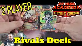 Universus My Hero Academia Collectible Card Game - Two Player Rivals Deck - What is inside?