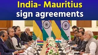 PM Modi and PM Ramgoolam sign special economic package for Mauritius..!