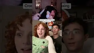 Reacting to CaseOh opening my plushies! (2/6) #amigurimi #crochet #caseoh #reaction #twitchstreamer