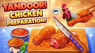 We are Making 🍗 Tandoori chicken 🐔 Today