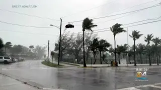 Hurricane Elsa Pushing A Wall Of Water Into Tampa Bay