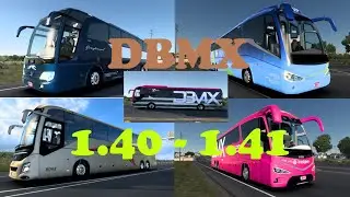 DBMX All Free Lite bus mod| Euro Truck Simulator 2 ETS2 American Truck Simulator ATS 1.40 - 1.41