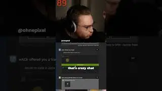 Безумное пожертвование 😭 #ohnepixel #cs2 #counterstrike #ohnepixelclips #ohnepixelfunny #bitcoin ...