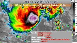 Weather Update | February 18 2021 | Bagyong Auring (Tropical Storm)