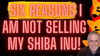 6 REASONS I AM NOT SELLING MY SHIBA INU COINS!