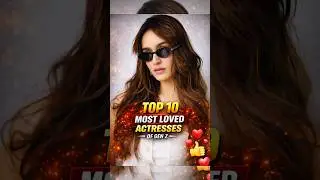 Top 10 Most Loved Actresses Of Gen - Z 🔥😍 #shorts