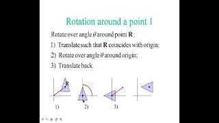 # 175 || 15 2D Transformation || Combining Translation & Rotation || Part 4 || Class With Sonali