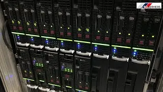 HPE BladeSystem c7000 installed at Datacentre ! BL460c gen8 Blades , CTOservers