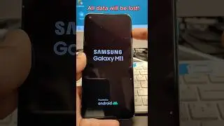 Forgot Pin Code? How to Factory Reset Samsung M11 (SM-M115F), Delete Pin, Pattern, Password lock.