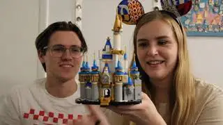 Lego Mini Disney Castle WDW 50th Anniversary Building and Unboxing