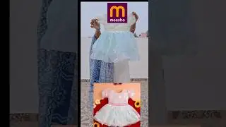 Trending 🥰 kids dress 👗 in messho & low price 😱 #meesho #trending #shortvideo