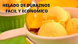 RECETA de HELADO CASERO CREMOSO y ECONOMICO 🍨/ FACIL y EXQUISITO 🍧🍦