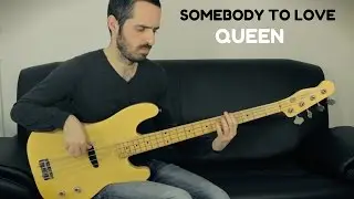 QUEEN - Somebody To Love - Bass Cover /// Bruno Tauzin