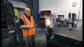 Blowtorch Demo at The Plant | Isokern Fireplaces by Earthcore