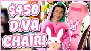 $450 D.VA GAMING CHAIR UNBOXING