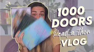 🚪1000 Doors Readathon VLOG!✨ | #1000doorsreadathon