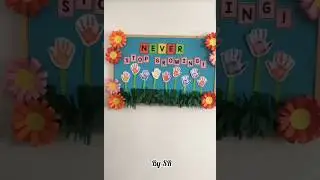 Spring Bulletin board ideas for teachers to #decorate their #classroom #Like for #tutorial #viral