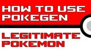How to make a legitimate Pokemon using PokeGen (PokeGen Tutorial)