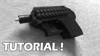 LEGO Mini Rubber Band Pistol - Tutorial / Instruction