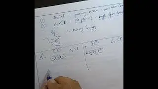Crystal Field stabilisation energy CFSE, calculation of CFSE