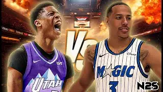 NEW LOOK - JAZZ vs MAGIC - Ace BAILEY - Desmond BANE - NBA 2K25