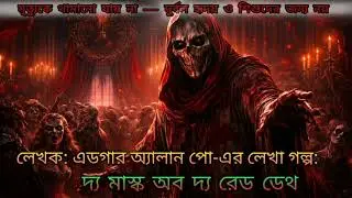 মৃত্যুকে কি আটকানো যায়? | দ্য মাস্ক অব দ্য রেড ডেথ | Edgar Allan Poe | বাংলা ভৌতিক গল্প