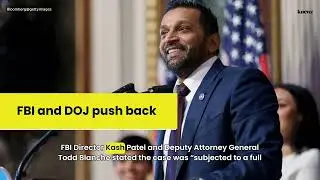 Trump DOJ and FBI sued over bribery scandal
