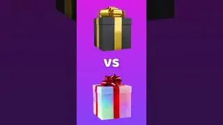 ESCOLHA SEU PRESENTE Preto VS Arco-&iacute;ris 🌈| ELIGE TU REGALO|ESCOLHA UM PRESENTE | pilih kado #cal&ccedil;&atilde;o