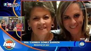 Descanse en paz Carmen G&oacute;mez, madre de Roxana Castellanos | Hoy