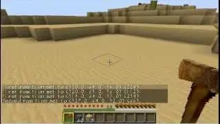 Single Player Commands (SPC) / World Edit Mod Review for Minecraft 1.2.5