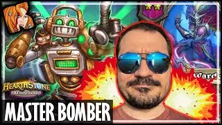 MAIEV IS THE MASTER BOMBER! - Hearthstone Battlegrounds