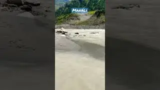 Landslides in Himachal - Manali and Mandi | Rivers high flow | Heavy rain
