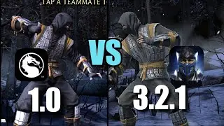 MORTAL KOMBAT MOBILE &mdash; ПЕРВАЯ ВЕРСИЯ!? Сравнение MK Mobile 3.3 и Mortal Kombat X Mobile 1.0 2021