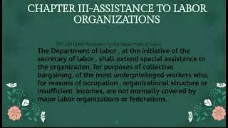 Labor Code Strikes and lockouts foreign involvement in trade union activities