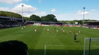 Newport fans stoppage time equaliser at Stevenage away