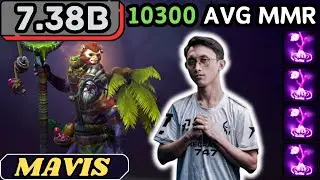 Mavis WITCH DOCTOR Hard Support Gameplay - Dota 2 Support