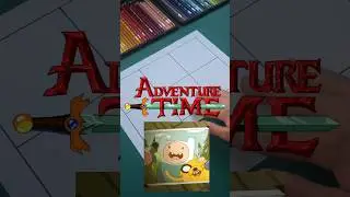 Drawing Adventure Time characters pt1 #adventuretime #finn #horadeaventura #drawing #art