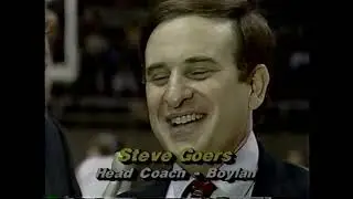 1987 IHSA Boys Basketball Class AA Quarterfinal Game: Westchester St Joseph vs. Rockford Boylan