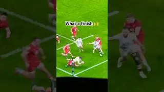 Tommy Freeman was getting to that try line 👊 | #englandrugby #england #sixnations