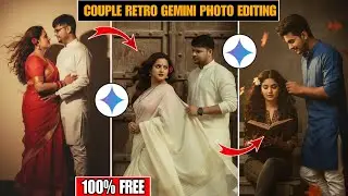 Gemini Ai Retro Couple Photo Editing | Google Gemini Ai Retro Couple Photo Kaise Banaye | Ai Retro