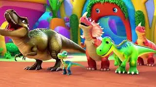 Stomp Like a Dinosaur - Fun Kids Dance Song!