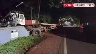 Self Accident at Corlim old Goa