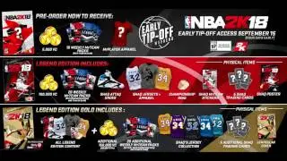 NBA 2K18 Shaquille o'neal Legend Gold Edition - PRE ORDER BONUSES INCLUDING OVER +150,000 VC