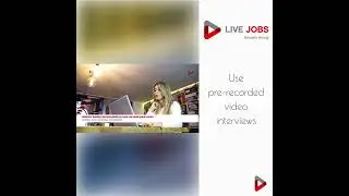 pre recorded video interviews in your #hiring process