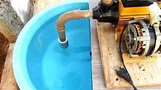 High Speed ​​Water Pump with Washing Machine Motor