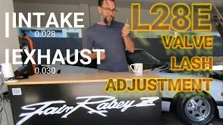 Dave is Driven S1E11 280ZX : L28E VALVE LASH ADJUSTMENT