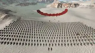 600 Roman Centurions Vs 600 Mongol Cavalry - Mount and Blade 2 Bannerlord